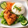 Crispy Chicken Rice